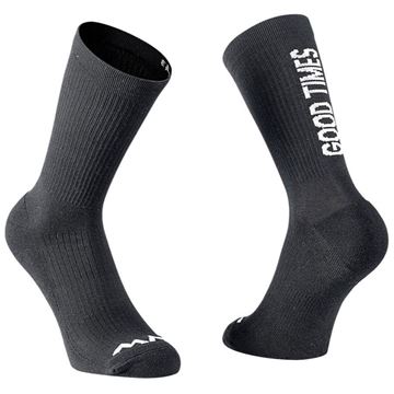 Picture of NORTHWAVE - GOOD TIMES GREAT LINES SOCK BLACK